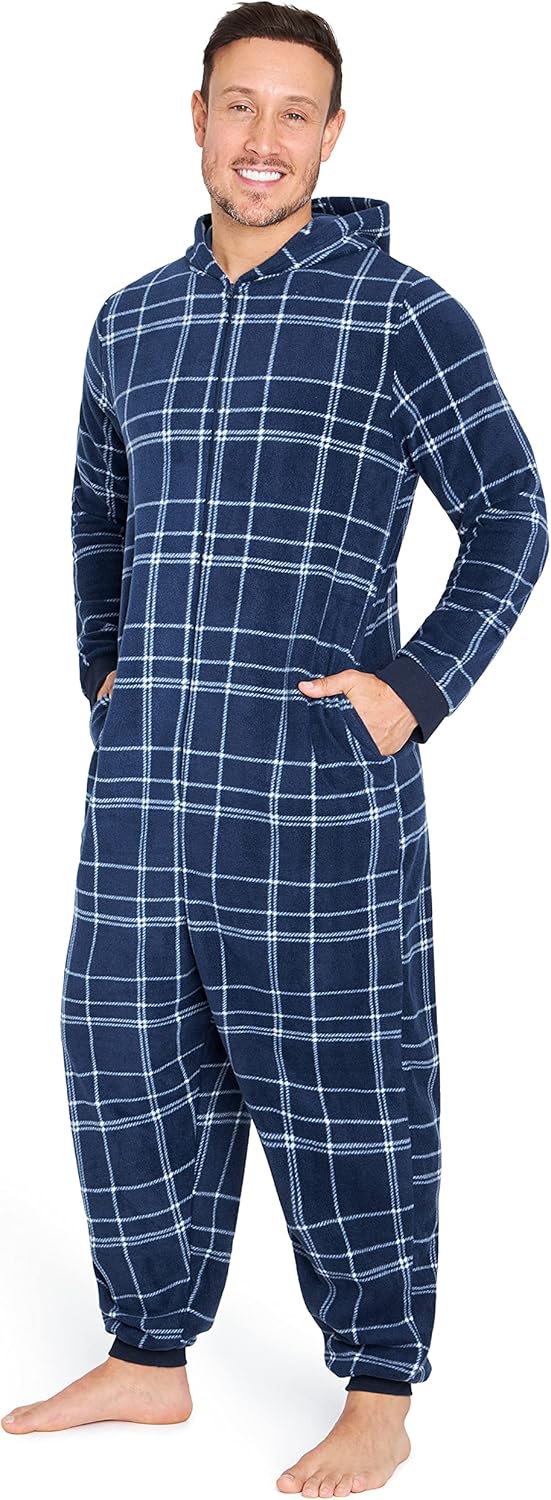 Pijama Mono Polar Hombre 1 Pieza Pijama Mono Polar Hombre 1 Pieza